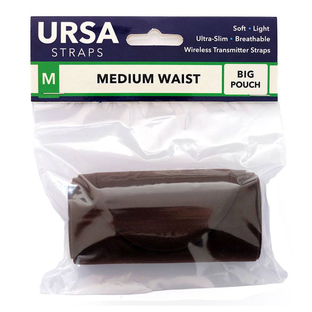 URSA Straps - Midja, MEDIUM, Stor Pouch, Brun, 107cm