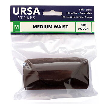URSA Straps - Midja, MEDIUM, Stor Pouch, Brun, 107cm