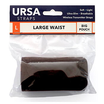 URSA Straps - Midja, LARGE, Stor Pouch, Brun, 128cm