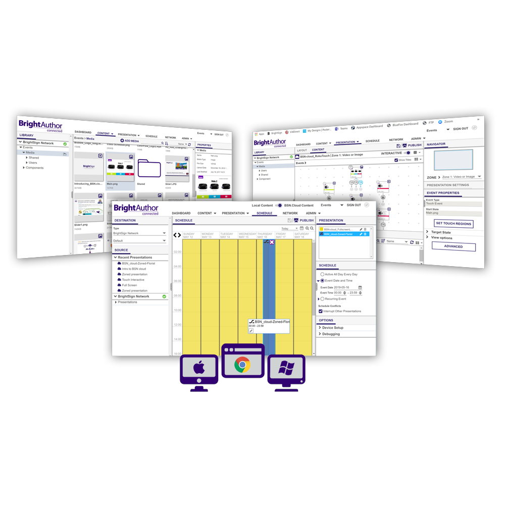 BrightSign - BSN Content Cloud, Subscription 12 månader - 4