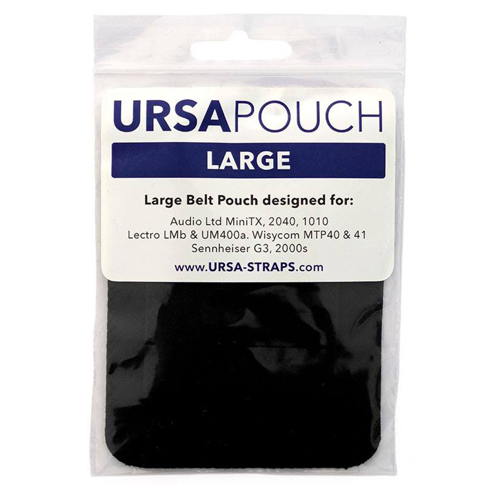 URSA Straps - Pouch LARGE, Svart