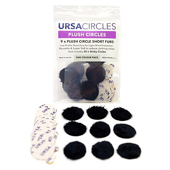 URSA Straps - Plush Circles 9 x Svart