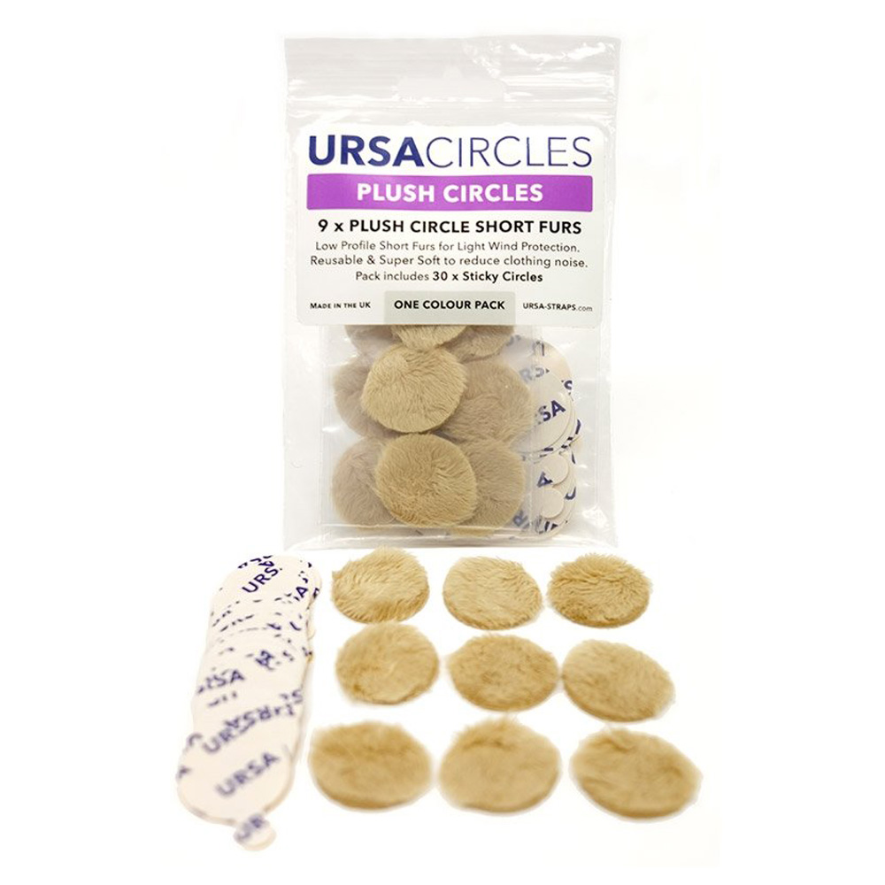 URSA Straps - Plush Circles 9 x Beige