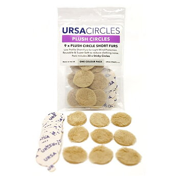 URSA Straps - Plush Circles 9 x Beige