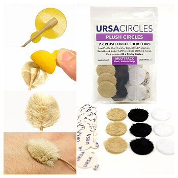 URSA Straps - Plush Circles 9 x Multi