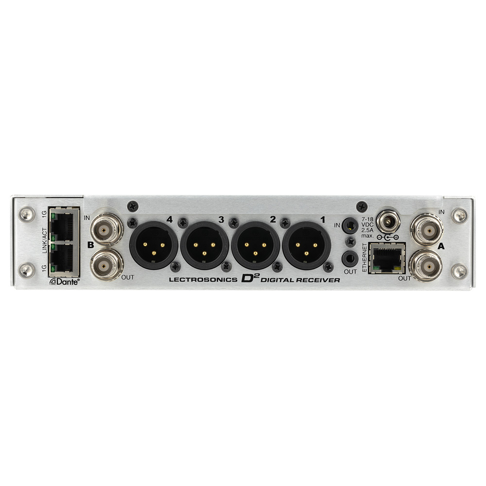 Lectrosonics - DSQD / Dante - 3