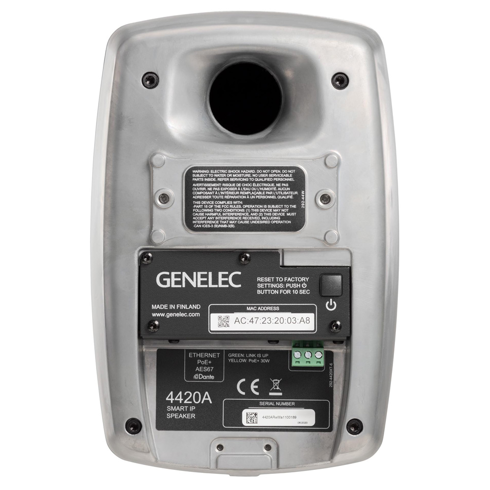 Genelec - 4420 Smart IP, Rå aluminium - 2