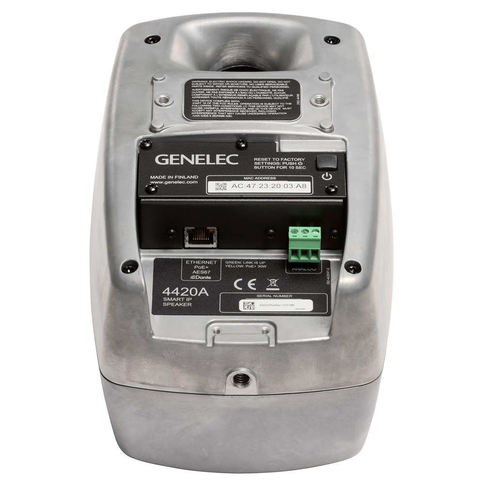 Genelec - 4420 Smart IP, Rå aluminium - 4