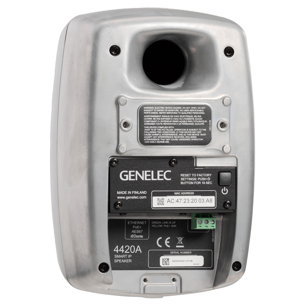 Genelec - 4420 Smart IP, Rå aluminium - 3