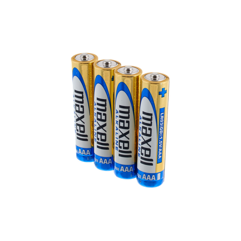 Maxell - AAA 1,5v 4-pack