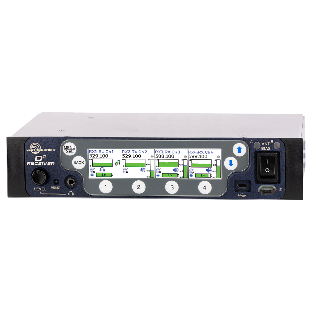 Lectrosonics - DSQD / AES3 - 4