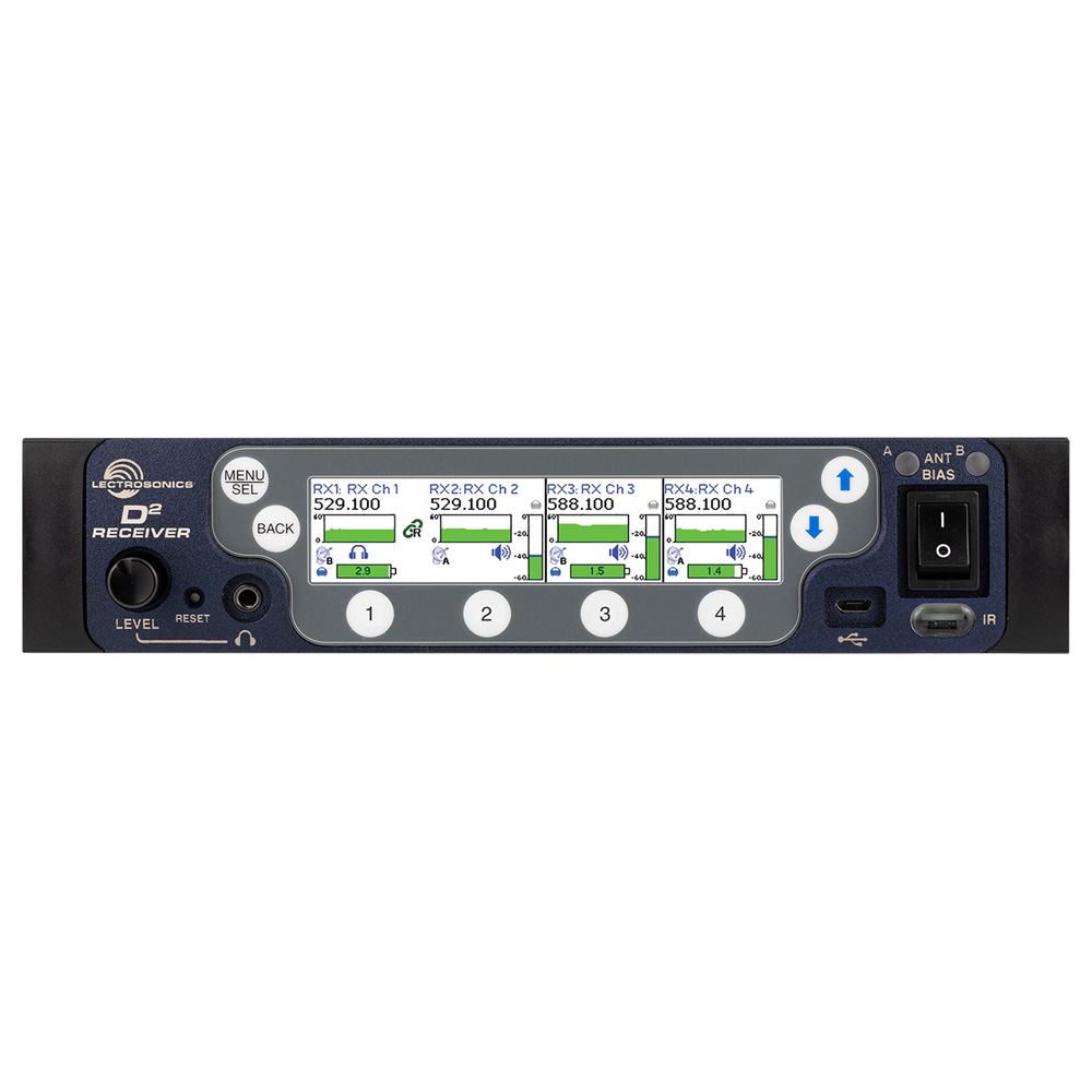 Lectrosonics - DSQD / AES3 - 2