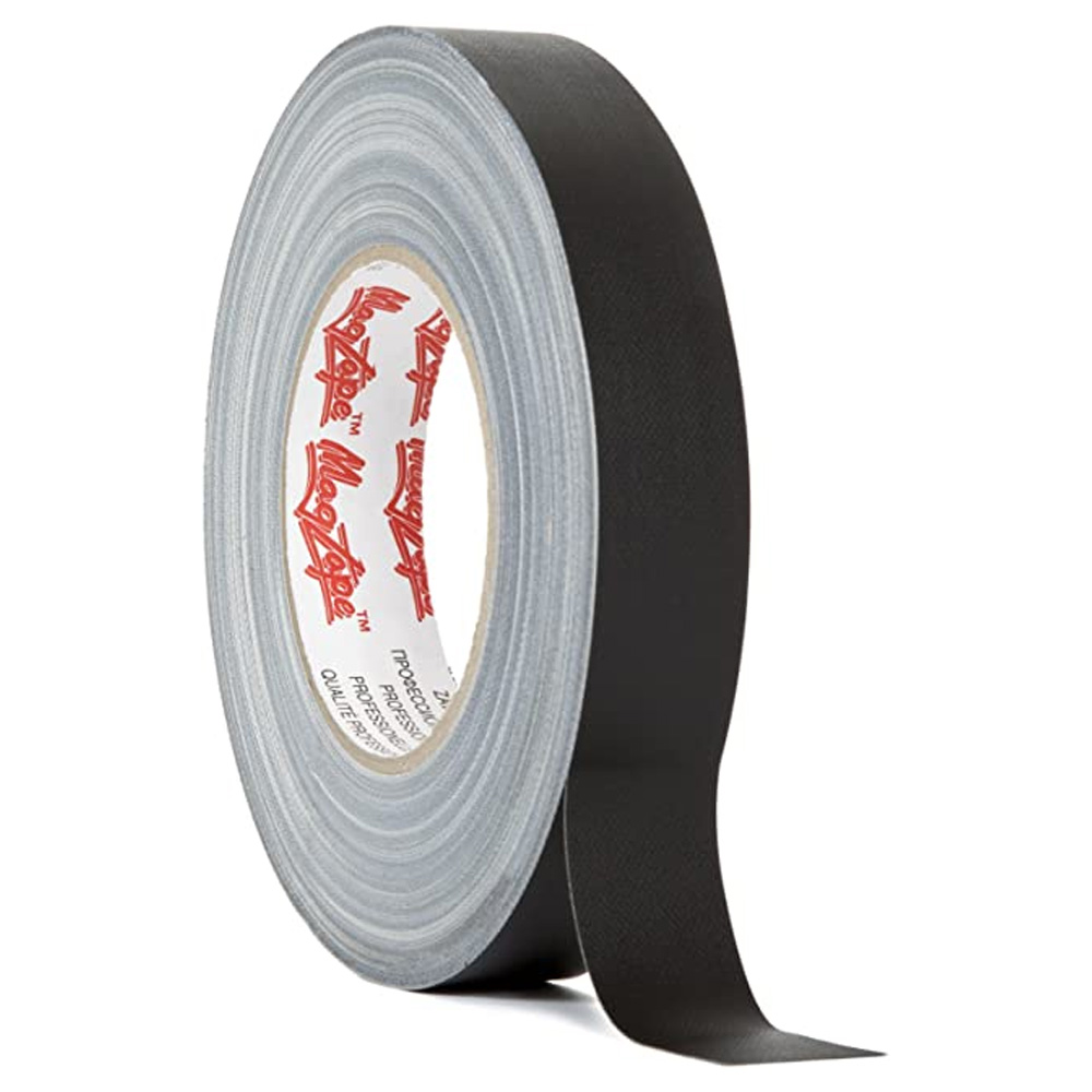 Magtape - Gaffa Svart 25 mm
