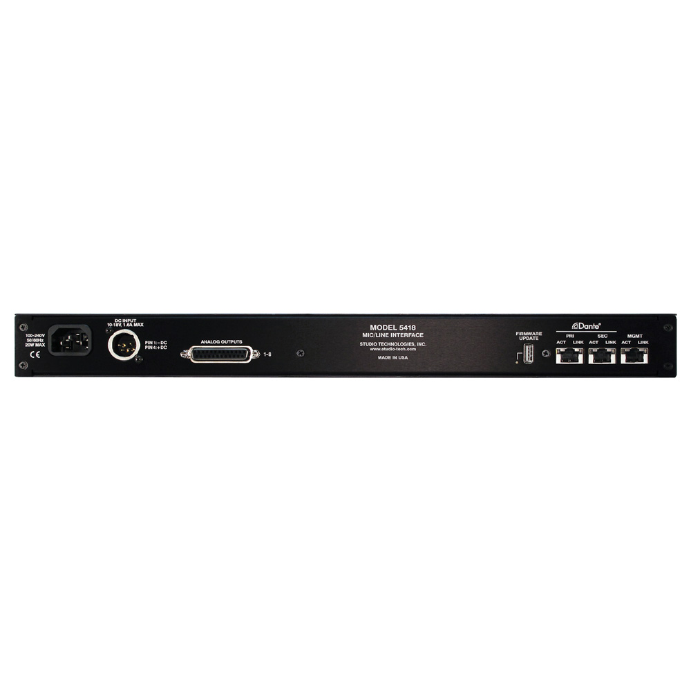 Studio Technologies - Model 5418 - 2