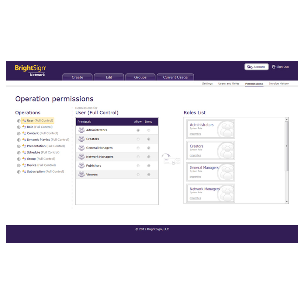BrightSign - BSN Network Pass 12 månader - 3