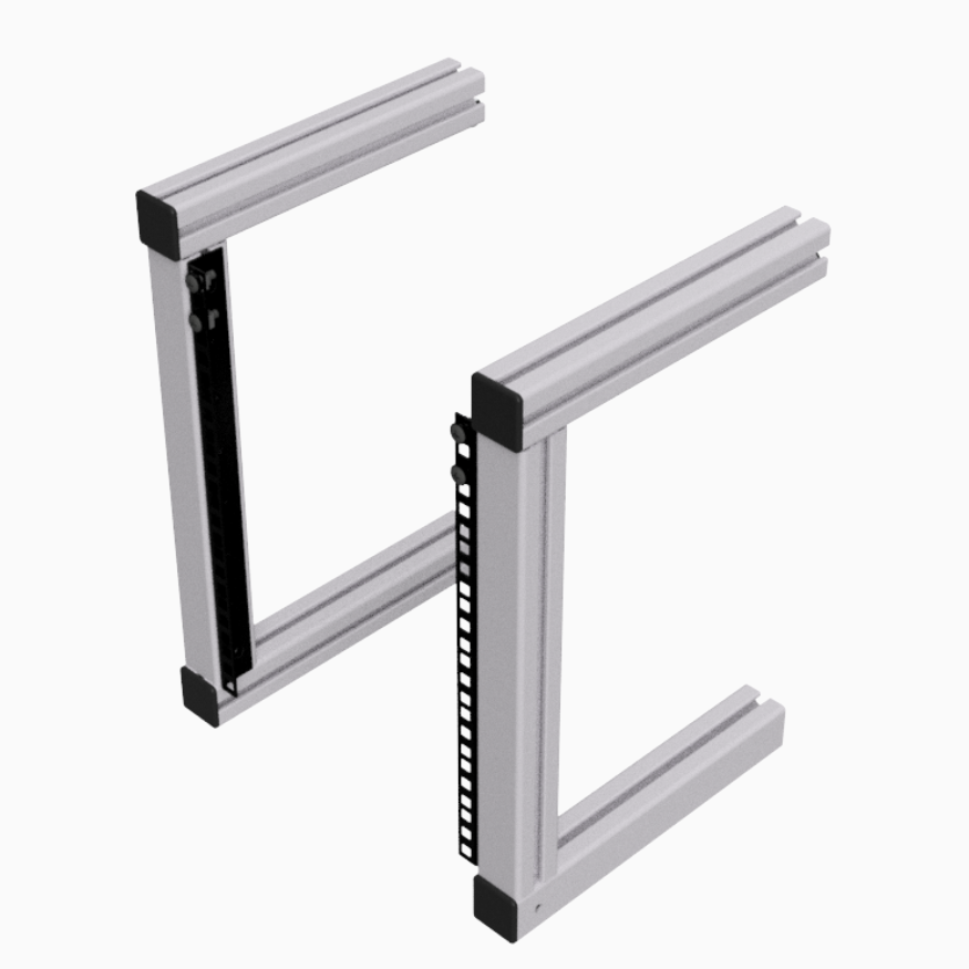 Soundcart - Front 8U Uprights