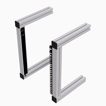 Soundcart - Front 8U Uprights