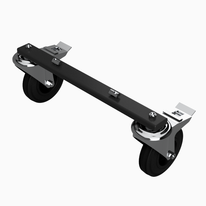 Soundcart - Front 6 inch Caster Wheels Black Edition