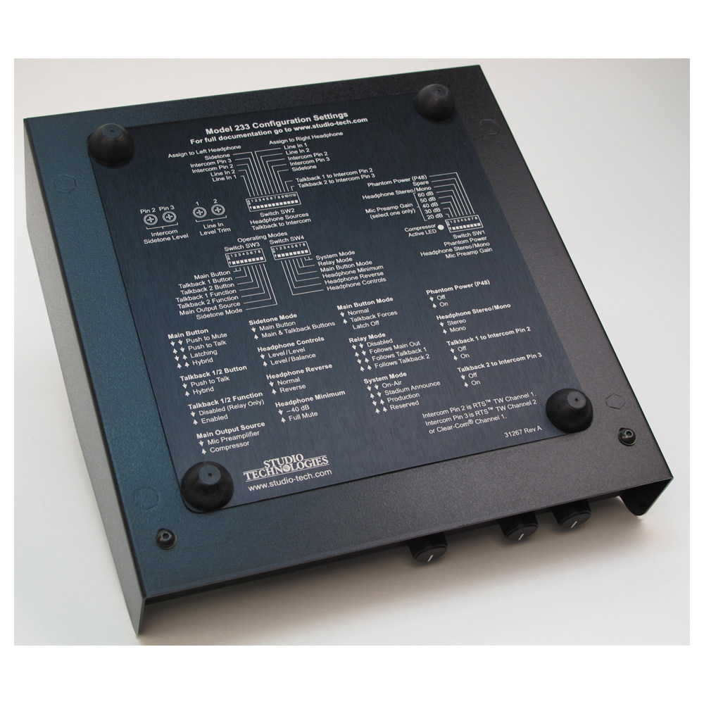 Studio Technologies - Model 233 - 3