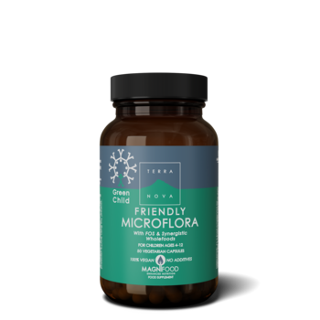Terranova Green Child Friendly Microflora, 50 kaps