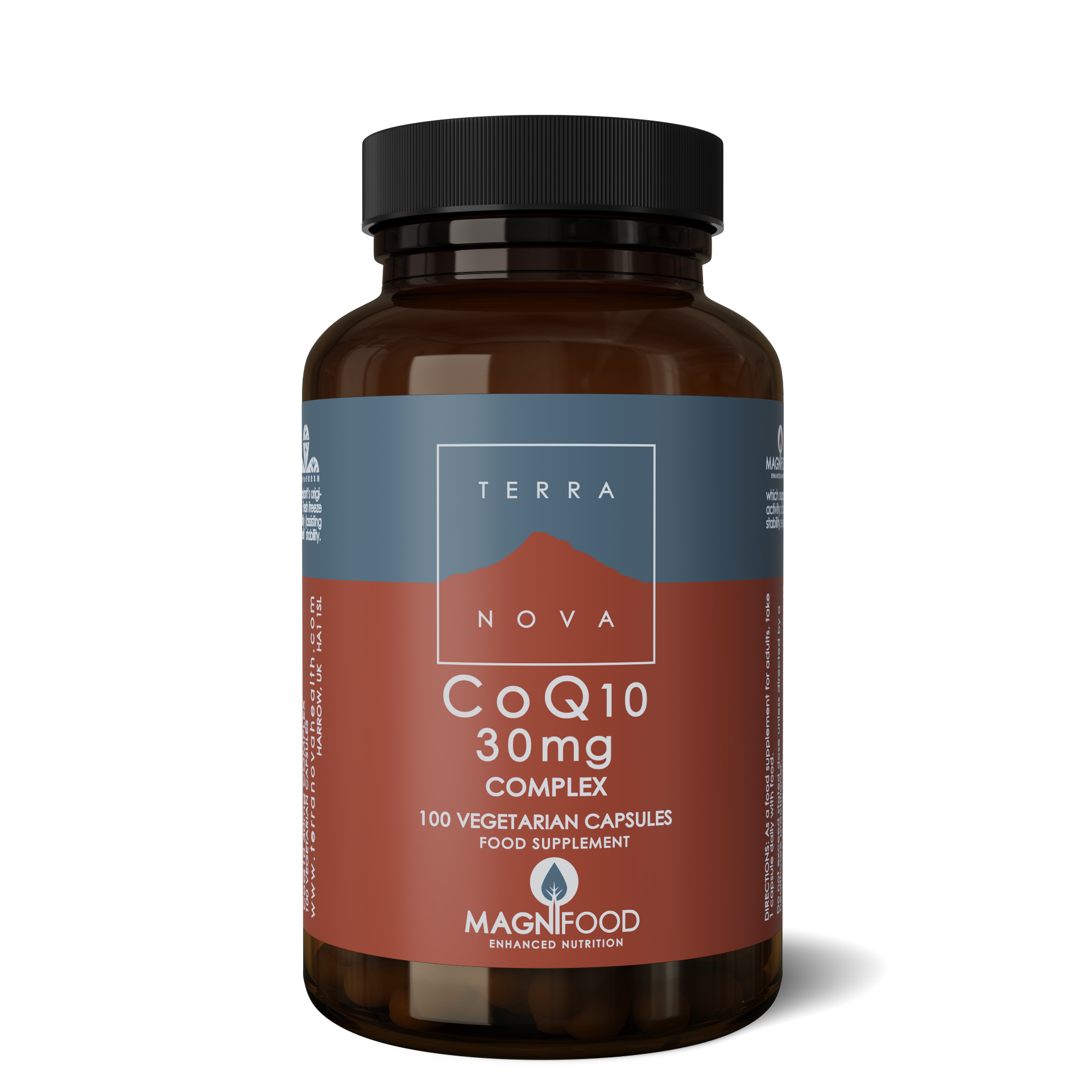 Terranova CoQ10 30 mg Complex, 100 kaps