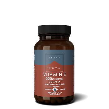 Terranova Vitamin E 200ie Complex, 50 kaps.