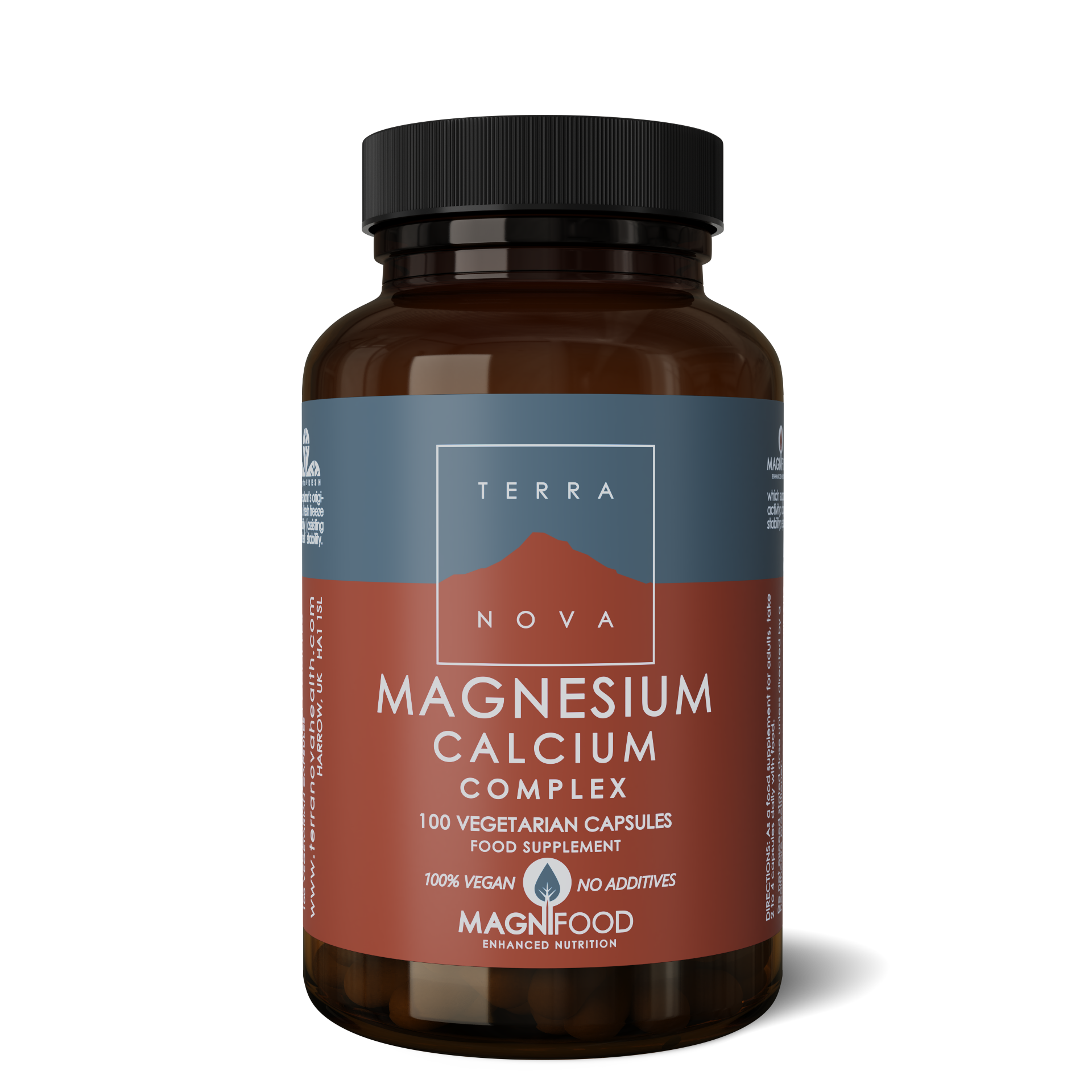 Terranova Magnesium Calcium 2:1 Complex 50mg 100k