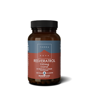 Terranova Resveratrol 150mg Complex, 50 caps