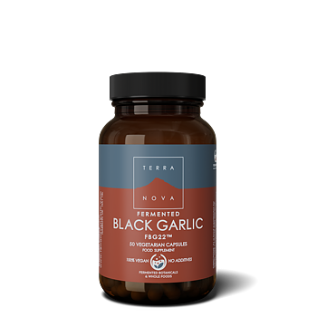 Terranova Fermented Black Garlic FBG-22 ™  300mg, 50 caps