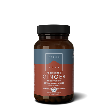 Terranova Fermented Ginger Ferzinger ™ 250mg, 50 caps