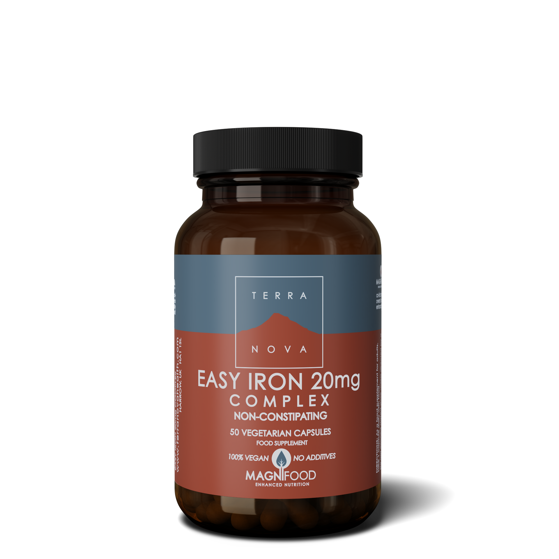 Terranova Easy Iron 20 mg Complex, 100 kaps.