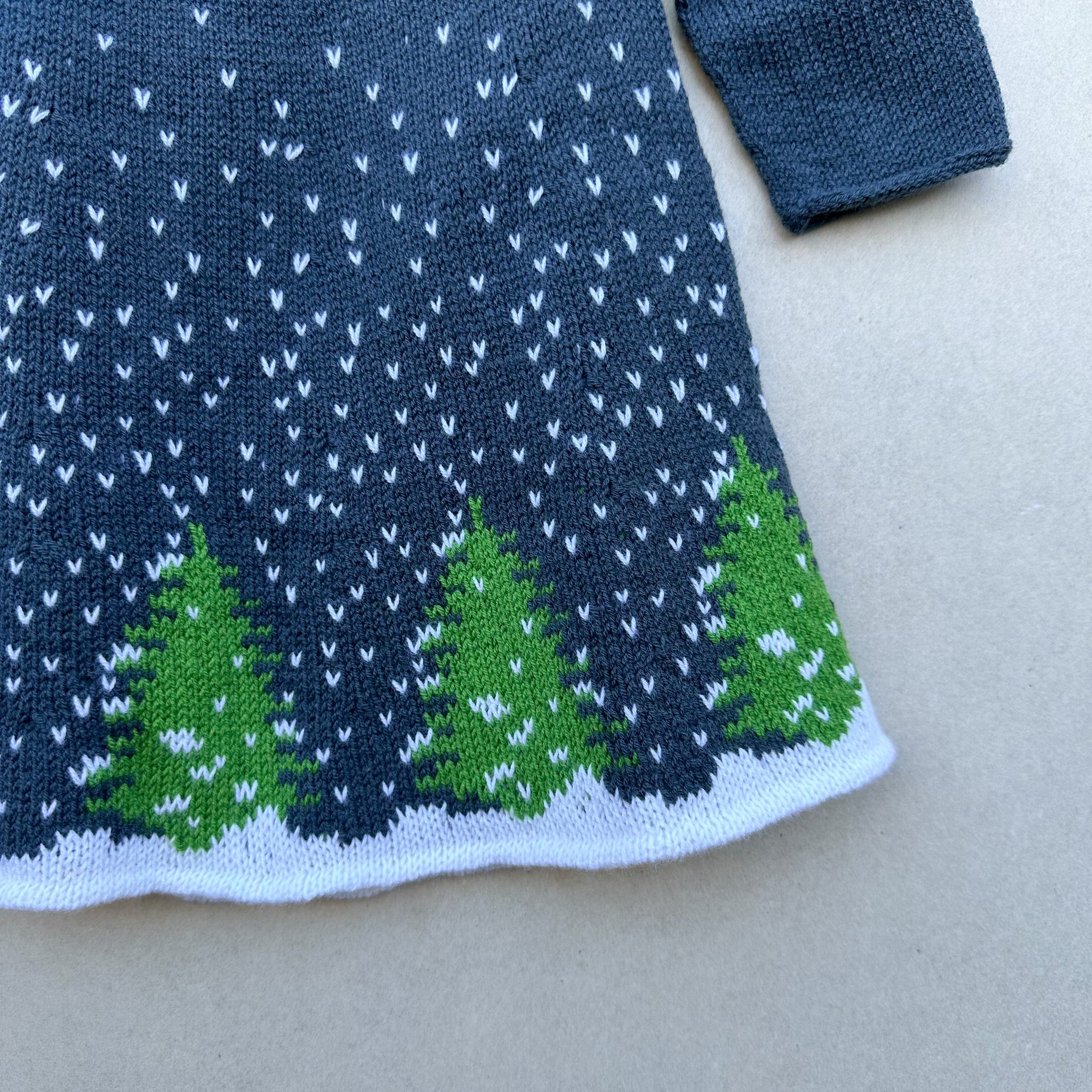 Yarnkit Snow Dress | Knitting For Olive