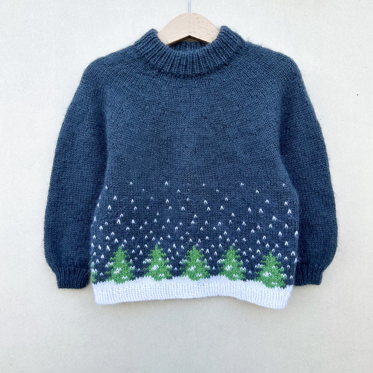 Yarnkit Snow Sweater | Knitting For Olive