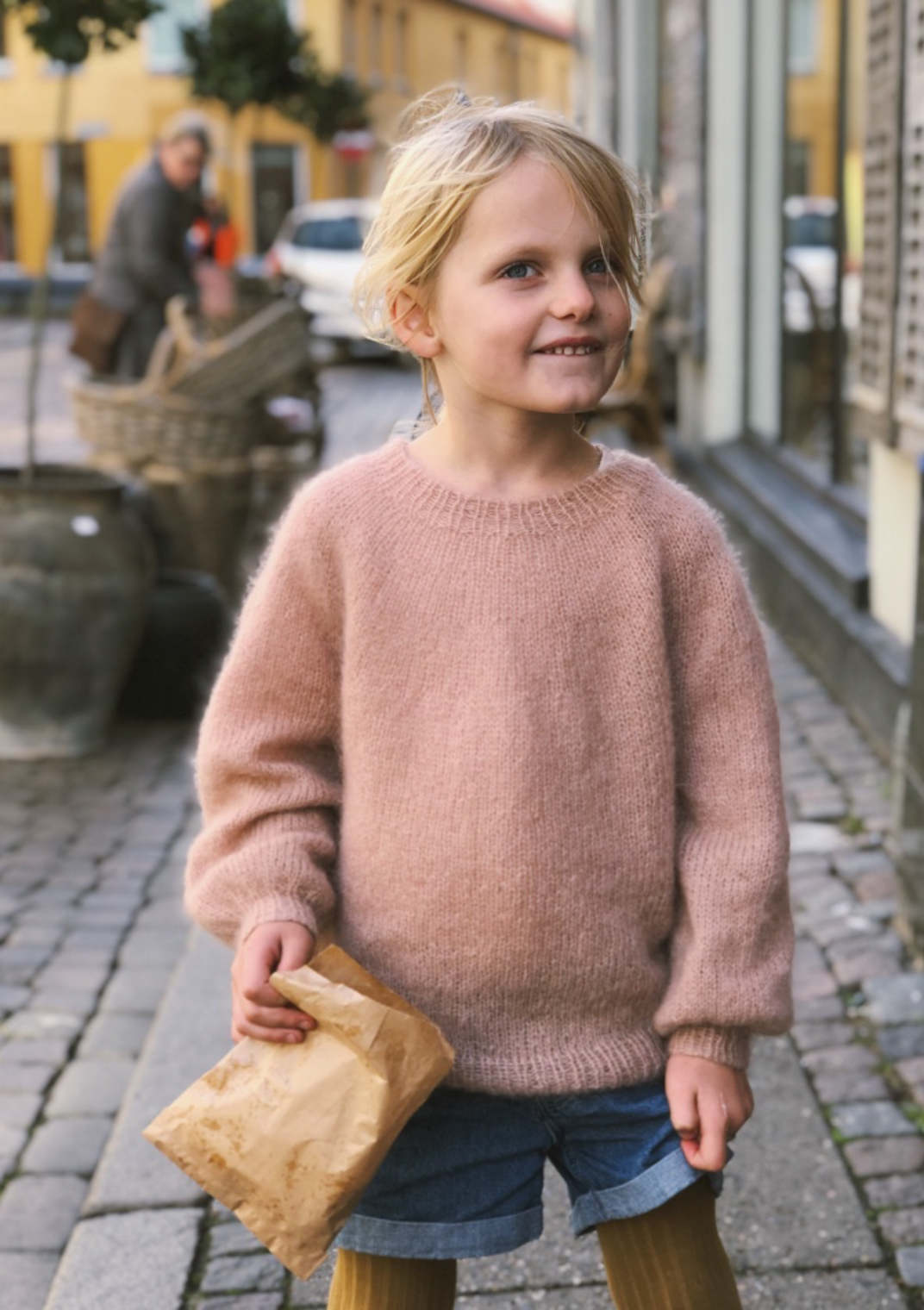 Novice Sweater Junior - Mohair Edition|Petit Knit