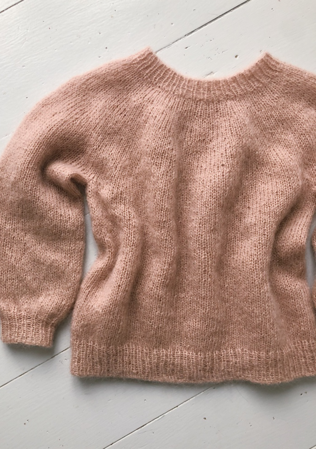 Novice Sweater Junior - Mohair Edition|Petit Knit