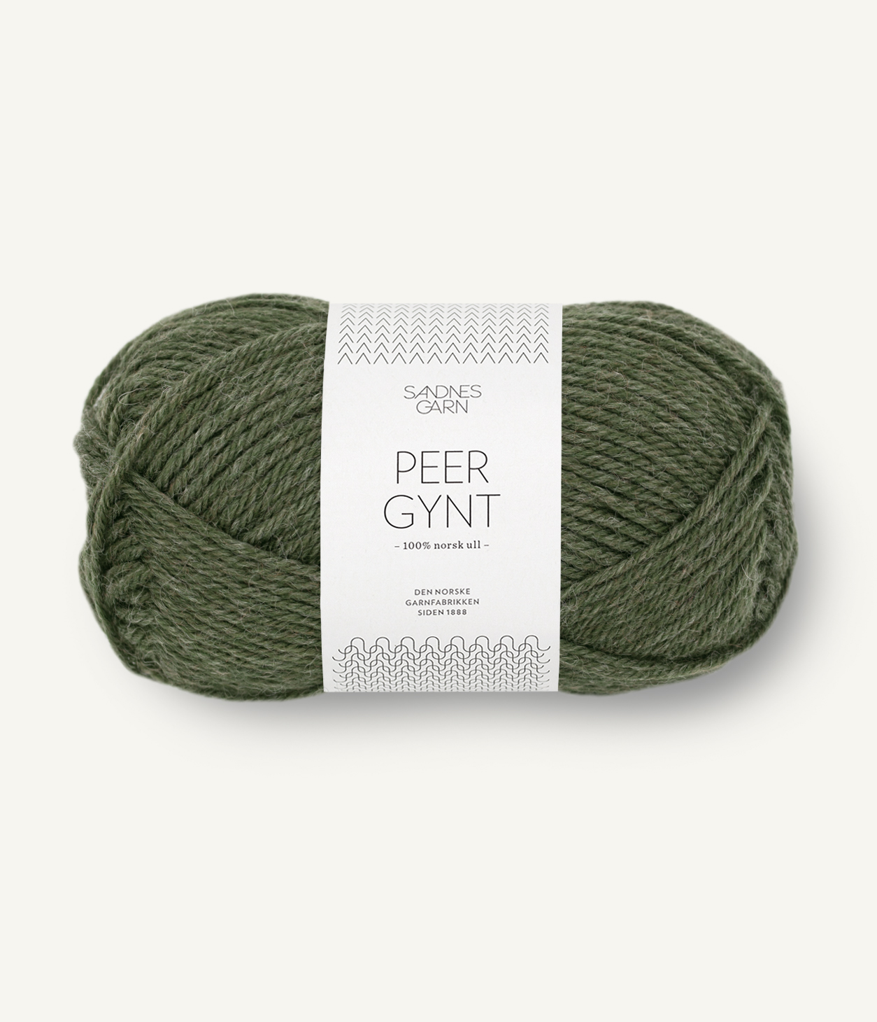 Peer Gynt | Sandnes Garn 9572 Mörk Grönmelerad