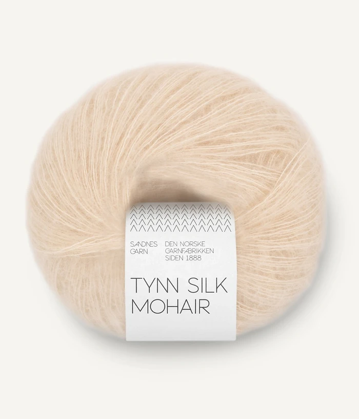 Tynn Silk Mohair, 2511 Almond
