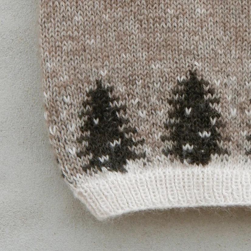 Yarnkit Snow Slipover | Knitting For Olive