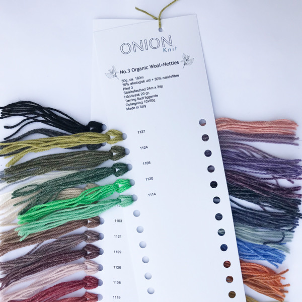No.3 Organic Wool & Nettles,  1122 dark blue - 3