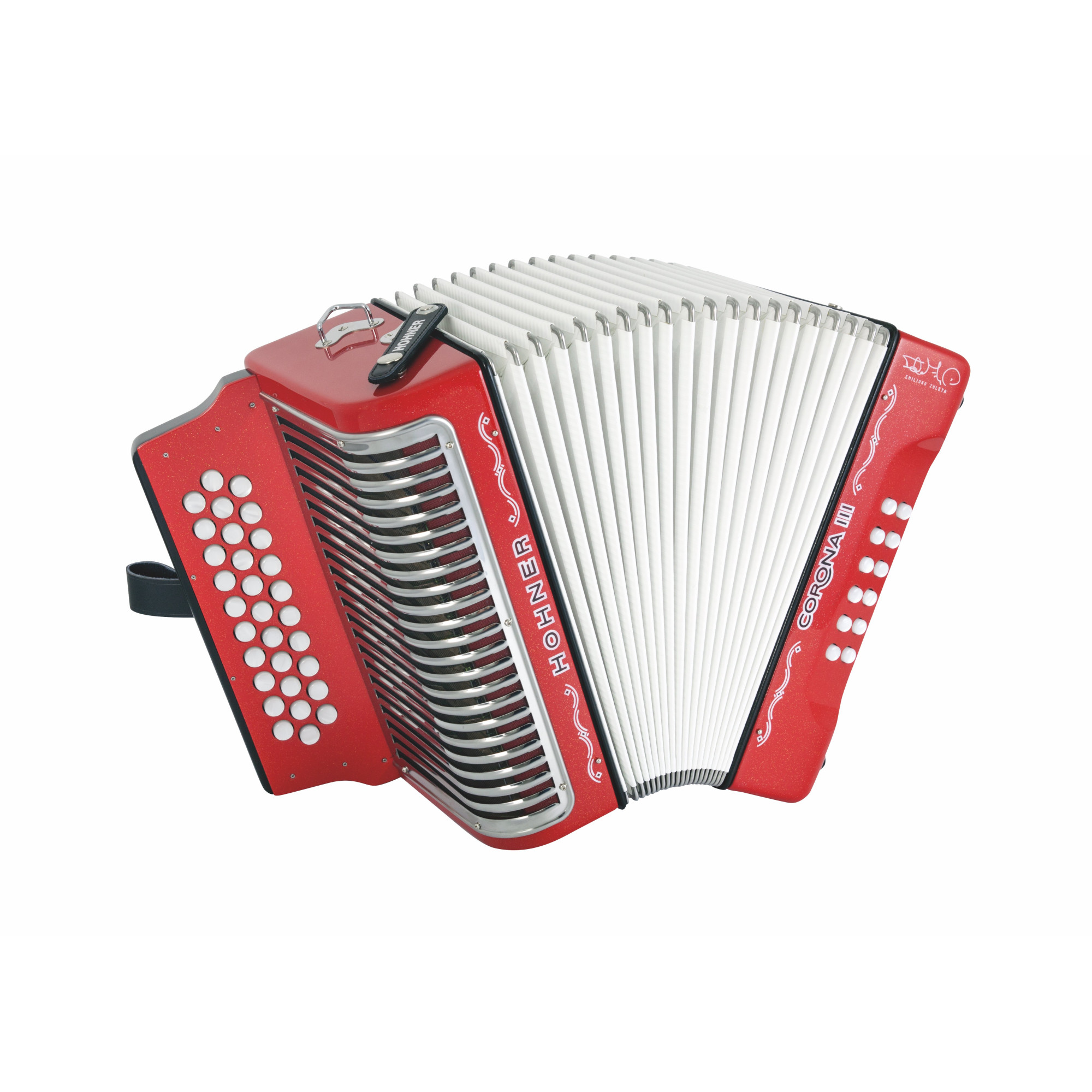Hohner - Corona III - E. Zuleta signature