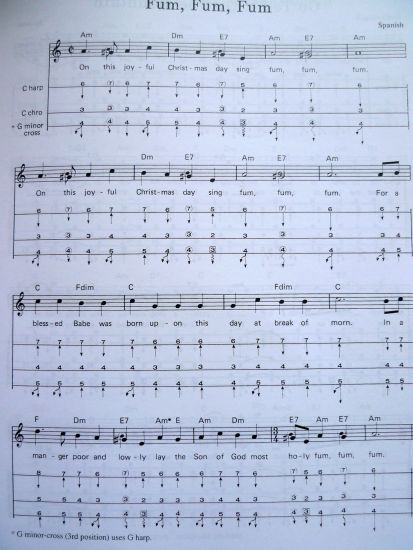 Christmas songs for harmonica - 3