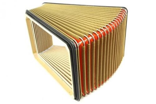 Hohner - Club II B/23 + 7/8/2 (små hörn) Bälg - 2