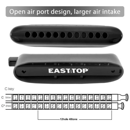 Easttop - ET-12 BK / WH - 3
