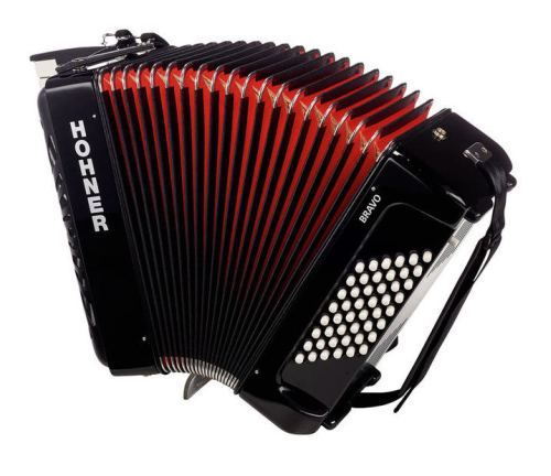Hohner - Bravo II 48 Silent Key - 11