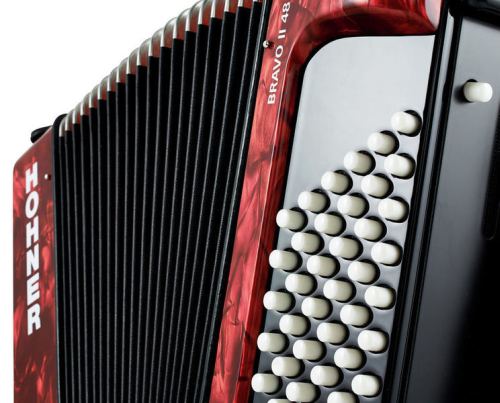 Hohner - Bravo II 48 Silent Key - 7