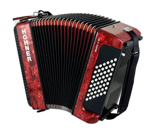 Hohner - Bravo II 48 Silent Key - 2