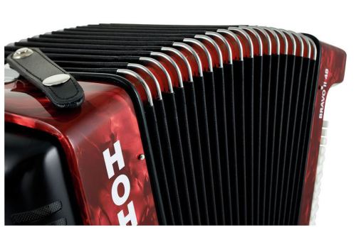 Hohner - Bravo II 48 Silent Key - 8