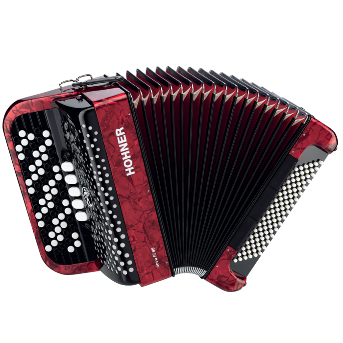 Hohner nova III 96 ボタン アコーディオン E♭ - B♭ Hohner nova III 96 ボタン アコーディオン E♭ - B♭