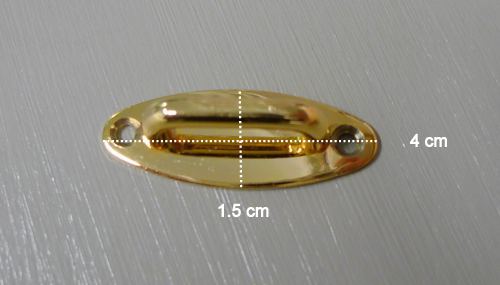 Axelremfäste - Silver / Guld - 4