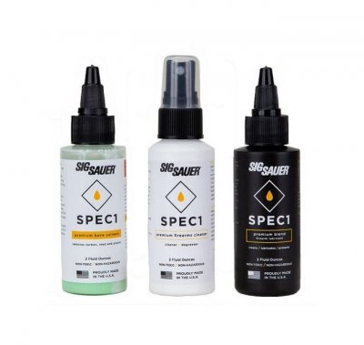 Sig Sauer Spec1 Combo (Bore Solvent, Firearm Degreaser, Lub) 2oz